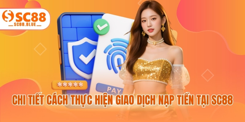 Chi tiết cách thực hiện giao dịch nạp tiền tại SC88